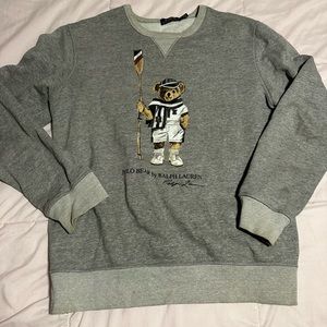 Polo Bear Ralph Lauren crew neck sweatshirt LARGE